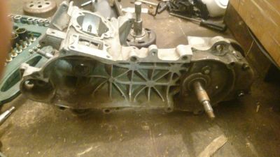 Лот: 6392836. Фото: 1. Картер Honda Dio 18/Honda Tact. Запчасти