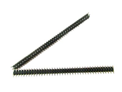 Лот: 17507654. Фото: 1. Двухрядная линейка SMD 2*40 pin... Разъёмы