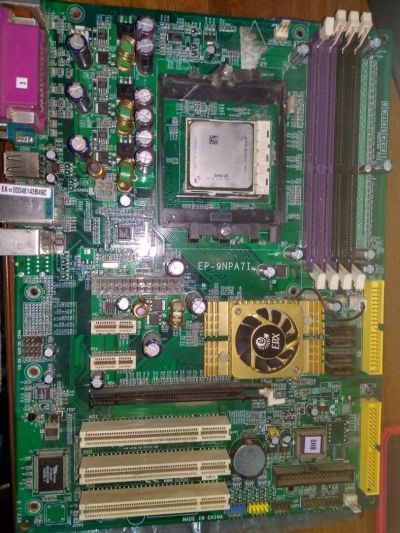 Лот: 11029122. Фото: 1. Материнская плата Epox EP-9NPA7I... Материнские платы