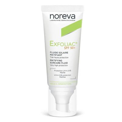 Лот: 24906655. Фото: 1. Noreva Exfoliac Эмульсия солнцезащитная... Лекарства