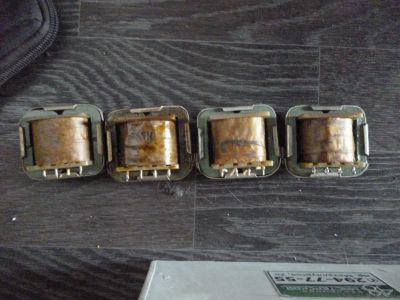 Лот: 13985656. Фото: 1. четыре трансформатора одним лотом. Трансформаторы, катушки