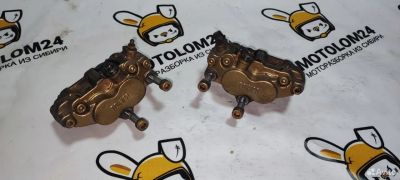 Лот: 23319062. Фото: 1. Суппорта перед Kawasaki ZX10 Tomcat... Запчасти