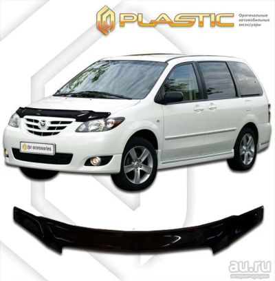 Лот: 8922273. Фото: 1. Дефлектор капота Mazda MPV 1992-1998г. Детали тюнинга