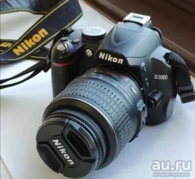 Лот: 18550257. Фото: 1. Фотокамера зеркальная NIKON D3000. Цифровые зеркальные
