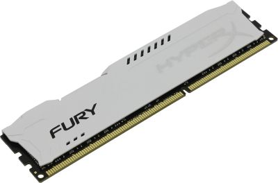 Лот: 14587610. Фото: 1. Kingston Hyperx Fury White 8GB... Оперативная память