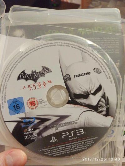 Лот: 10825774. Фото: 1. Batman Arkham City PS3. Игры для консолей