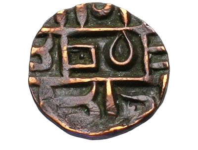Лот: 5922663. Фото: 1. Королевство бутан 0,5 паиса! 19... Азия