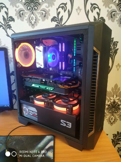 Лот: 16018794. Фото: 1. Игровой пк (i5 7600k/GTX1070/ОЗУ16GB... Компьютеры в сборе