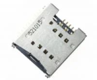 Лот: 5410065. Фото: 1. Коннектор Sim + MMC LG P760/P765... Шлейфы, разъёмы
