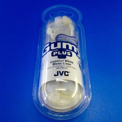 Лот: 5987024. Фото: 1. Наушники JVC Gumy FX 5 3,5mm белый. Наушники, гарнитуры