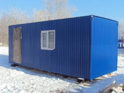 Лот: 1811336. Фото: 1. Вагончик-бытовка в наличии. Бытовки, вагончики строительные