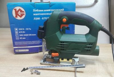 Лот: 9892186. Фото: 1. Продам лобзик Kalibr LEM-670E... Электроинструмент