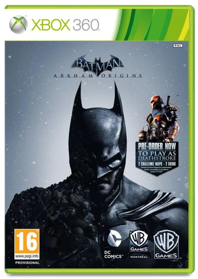 Лот: 3939150. Фото: 1. batman arkham origins для xbox... Игры для консолей