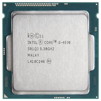 Лот: 6633579. Фото: 1. Процессор Intel Core i5-4590 Haswell... Процессоры