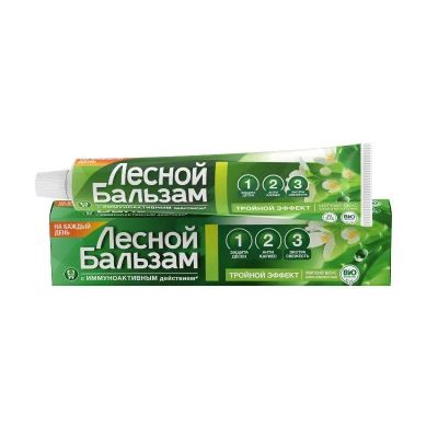 Лот: 25673394. Фото: 1. Лесной бальзам зубная паста С... Лекарства