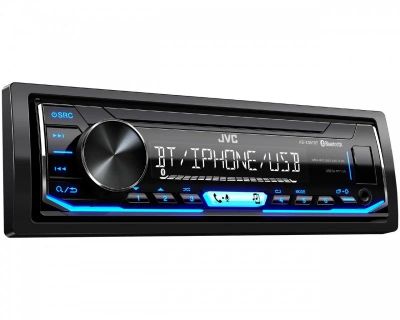 Лот: 12629756. Фото: 1. Автомагнитола jvc kd-x351bt. Автомагнитолы