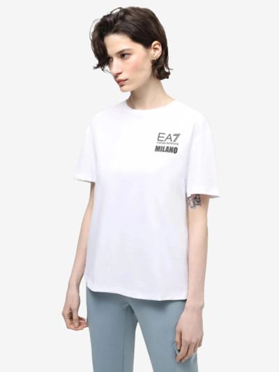 Лот: 24610231. Фото: 1. Футболка женская EA7 Milano T-Shirt... Другое (спортивная одежда)
