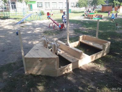 Лот: 14321524. Фото: 1. Детский игровой кораблик 1м на... Игровые домики, палатки