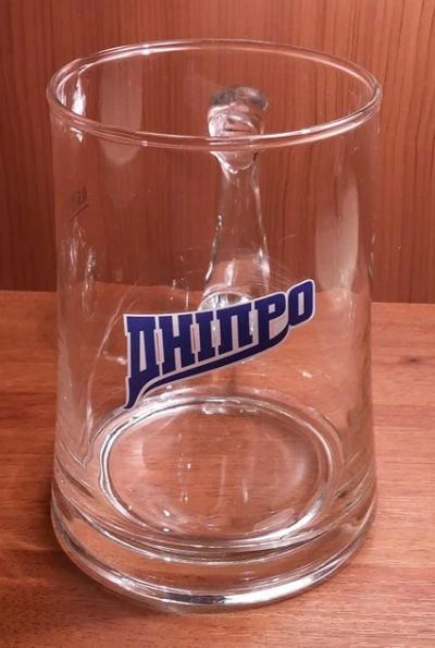 Лот: 6511115. Фото: 1. Кружка пивная "Днiпро" (0.5 л... Кружки, стаканы, бокалы