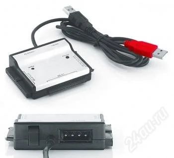 Лот: 989526. Фото: 1. Адаптер USB2.0 для дисков IDE... Другое (периферия)