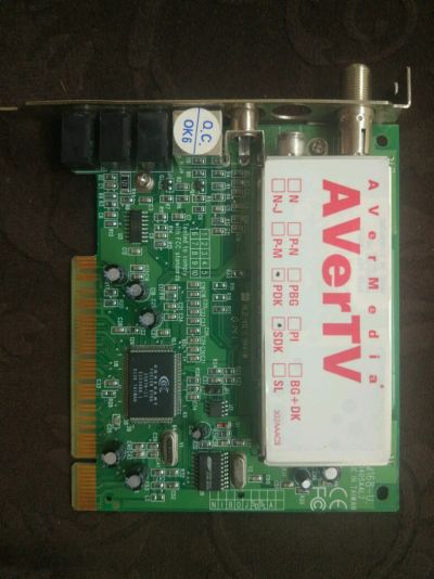 Лот: 8290331. Фото: 1. TV Tuner AverMedia AVerTV. ТВ-тюнеры и карты захвата