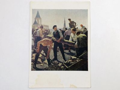 Лот: 23298244. Фото: 1. Сысоев Н. А. В.И. Ленин на субботнике... Открытки, конверты