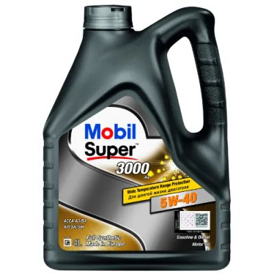 Лот: 20073255. Фото: 1. MOBIL SUPER 3000 X1 5w40 SN/SJ... Масла, жидкости