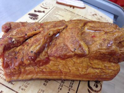 Лот: 6648636. Фото: 1. Грудинка любительская. Мясо, птица, яйцо