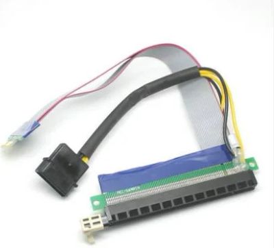 Лот: 8291163. Фото: 1. Райзер (Riser) PCI-E 1x-16x, с... Шлейфы, кабели, переходники