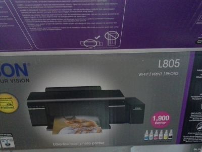 Лот: 13756037. Фото: 1. Цветной принтер Epson L805. Струйные принтеры