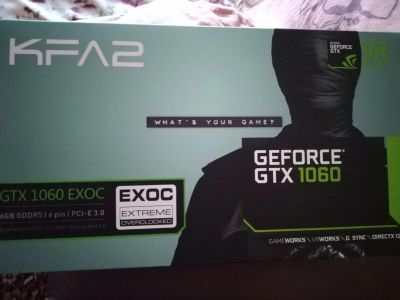 Лот: 13345627. Фото: 1. Kfa2 1060 EXOS 6GB. Видеокарты
