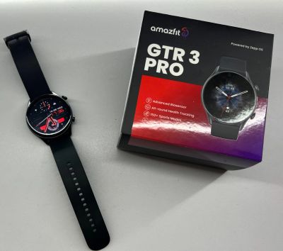 Лот: 19847169. Фото: 1. Смарт часы Amazfit GTR 3 Pro. Смарт-часы, фитнес-браслеты, аксессуары