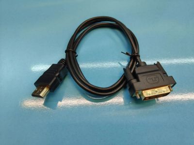 Лот: 19554704. Фото: 1. Кабель HDMI - DVI 1м FullHD DVI... Шлейфы, кабели, переходники