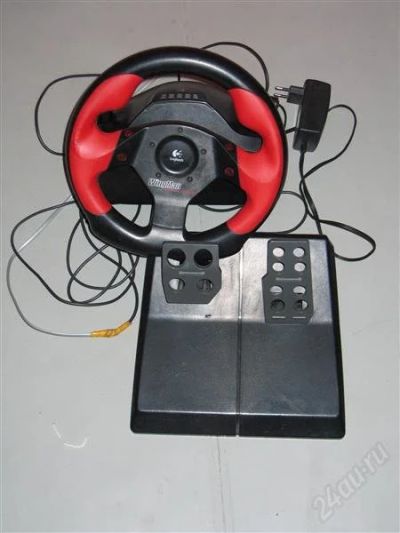 Лот: 1665944. Фото: 1. Руль Logitech WingMan Formula... Рули, джойстики