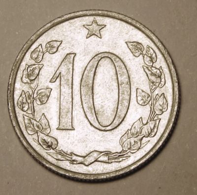 Лот: 3897752. Фото: 1. Чехословакия. 10 геллеров 1966... Европа