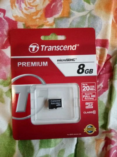 Лот: 11832937. Фото: 1. Карта памяти MicroSD 8gb. Карты памяти