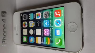 Лот: 4204127. Фото: 1. iPhone 4S 16gb (комплект, идеальное... Смартфоны