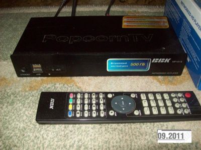 Лот: 1230206. Фото: 1. продам Сетевой HD- плеер BBK Popcorn... DVD, Blu-Ray плееры