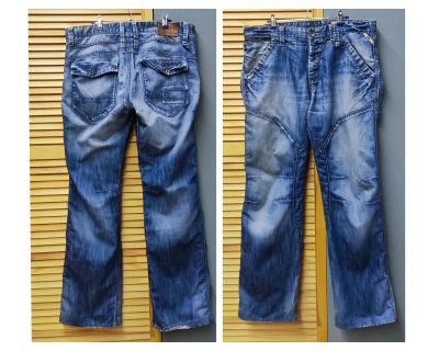 Лот: 25709512. Фото: 1. Джинсы мужские синие, 54-56... Брюки, джинсы, шорты