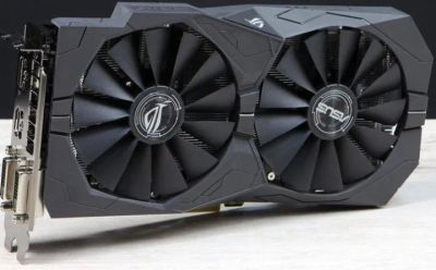 Лот: 25590733. Фото: 1. видеокарта asus strix 470 Series... Видеокарты