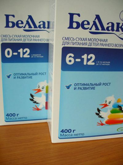 Лот: 7881311. Фото: 1. Смесь Беллакт 6-12 мес. Детское питание