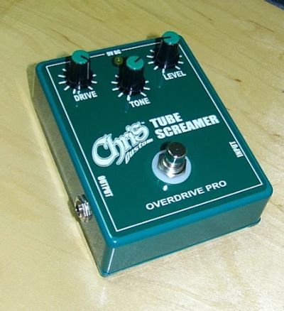 Лот: 6776512. Фото: 1. Chris Custom Tube Screamer. Гитарные эффекты и комбоусилители