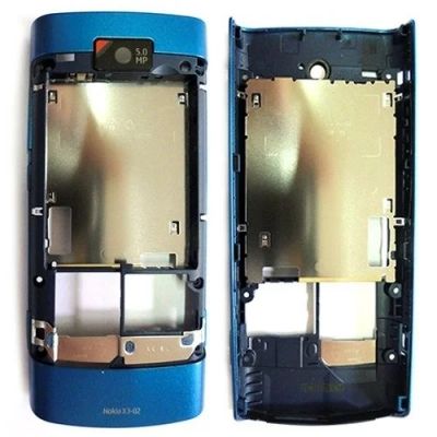 Лот: 25352826. Фото: 1. Корпус для Nokia X3-02 Синий. Корпуса, клавиатуры, кнопки