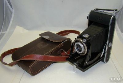 Лот: 17685068. Фото: 1. Agfa фотоаппарат старинный с гармошкой... Другое (антиквариат)