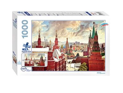 Лот: 11423383. Фото: 1. Пазлы 1000 эл. Москва Доставка... Пазлы