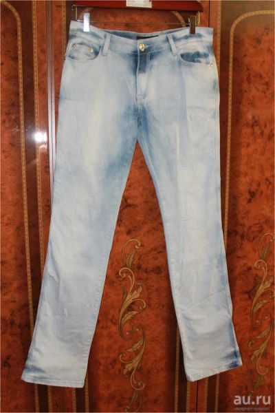 Лот: 8043212. Фото: 1. красивые голубые джинсы "Franco... Джинсы