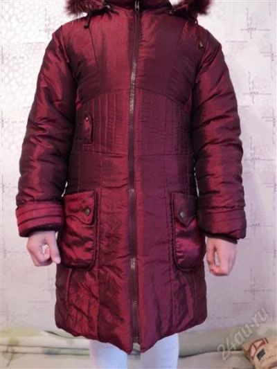 Лот: 1169798. Фото: 1. пуховик для девочки. Верхняя одежда