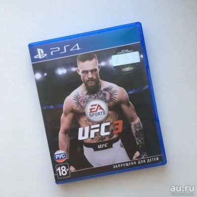 Лот: 13262805. Фото: 1. UFC 3 Русская версия PS4 (Playstation... Игры для консолей