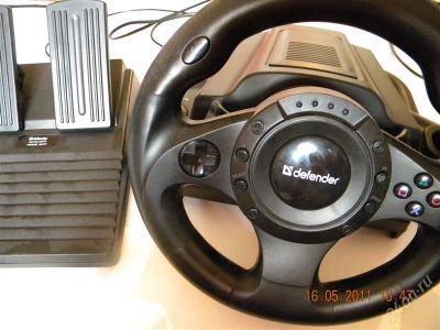 Лот: 969357. Фото: 1. Руль Defender Forsage Drift GT... Аксессуары для игровых приставок, консолей, геймпады