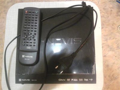 Лот: 2399295. Фото: 1. dvd player "novis" model ndv-1512... DVD, Blu-Ray плееры